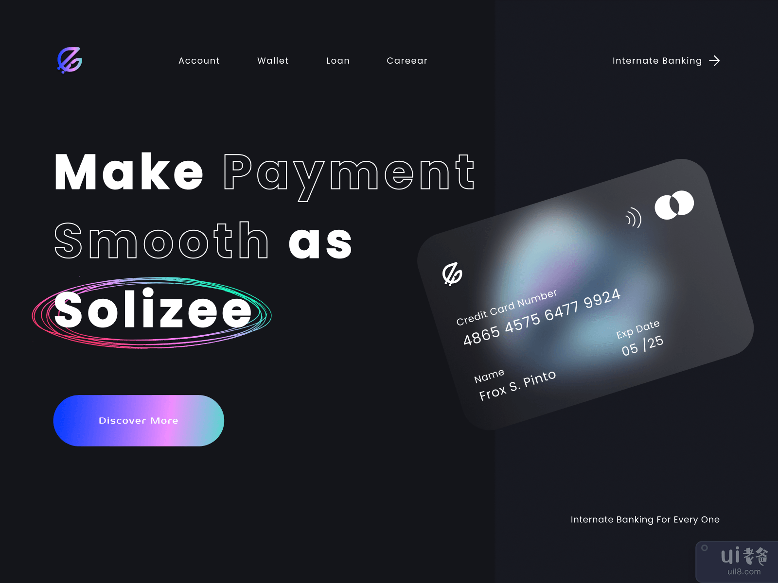 Best😊 layout for a perfect 💳 card landing page