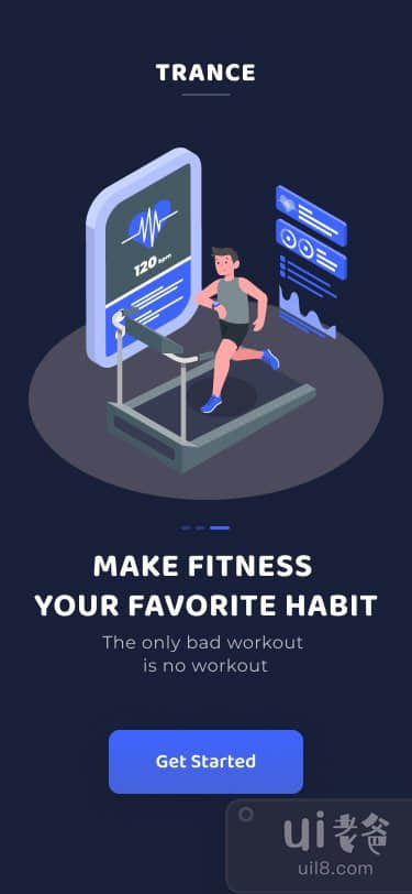 Gym World Fitness 移动应用程序(Gym World Fitness Mobile Application)插图4