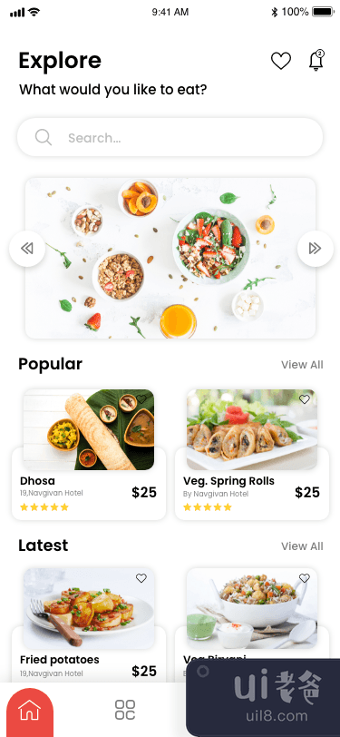 美食应用(Food App)插图2