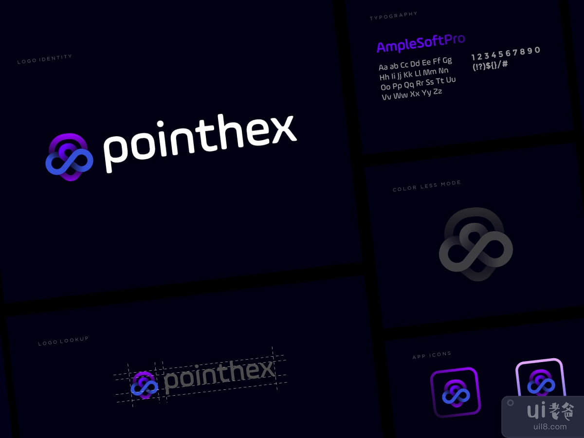 pointhex logo design || modern logo 