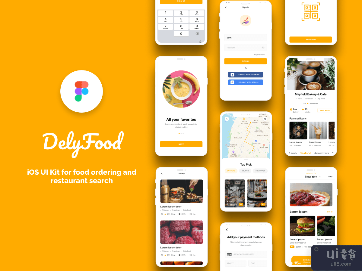 Dely Food App Ui Concept