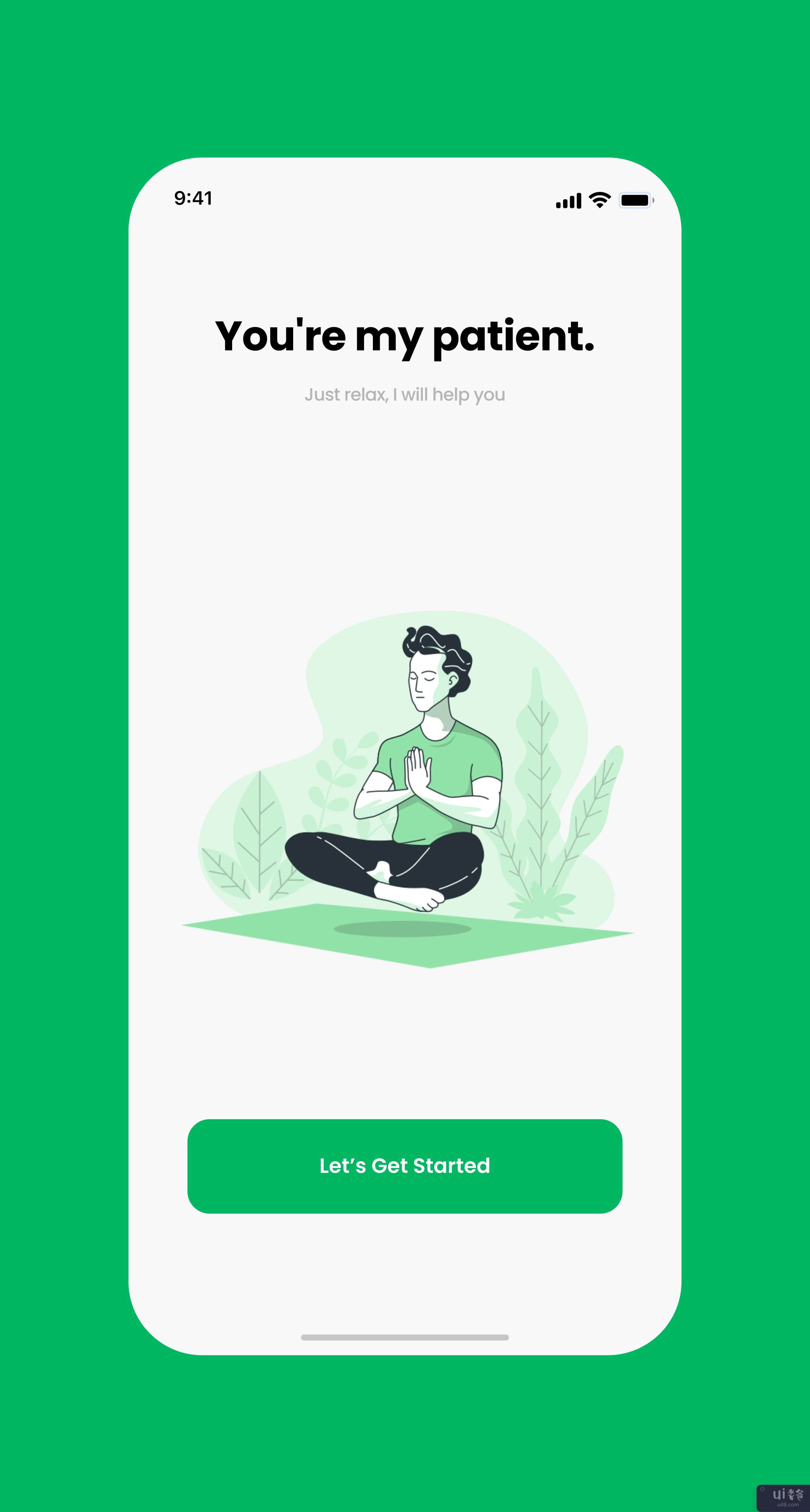 心理健康应用程序 UI 工具包模板(Mental Health App UI Kit Template)插图1