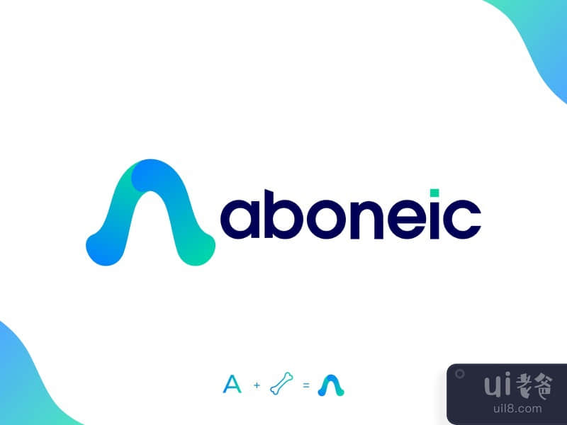 Modern Logo Design - Aboneic Healthcare Logo