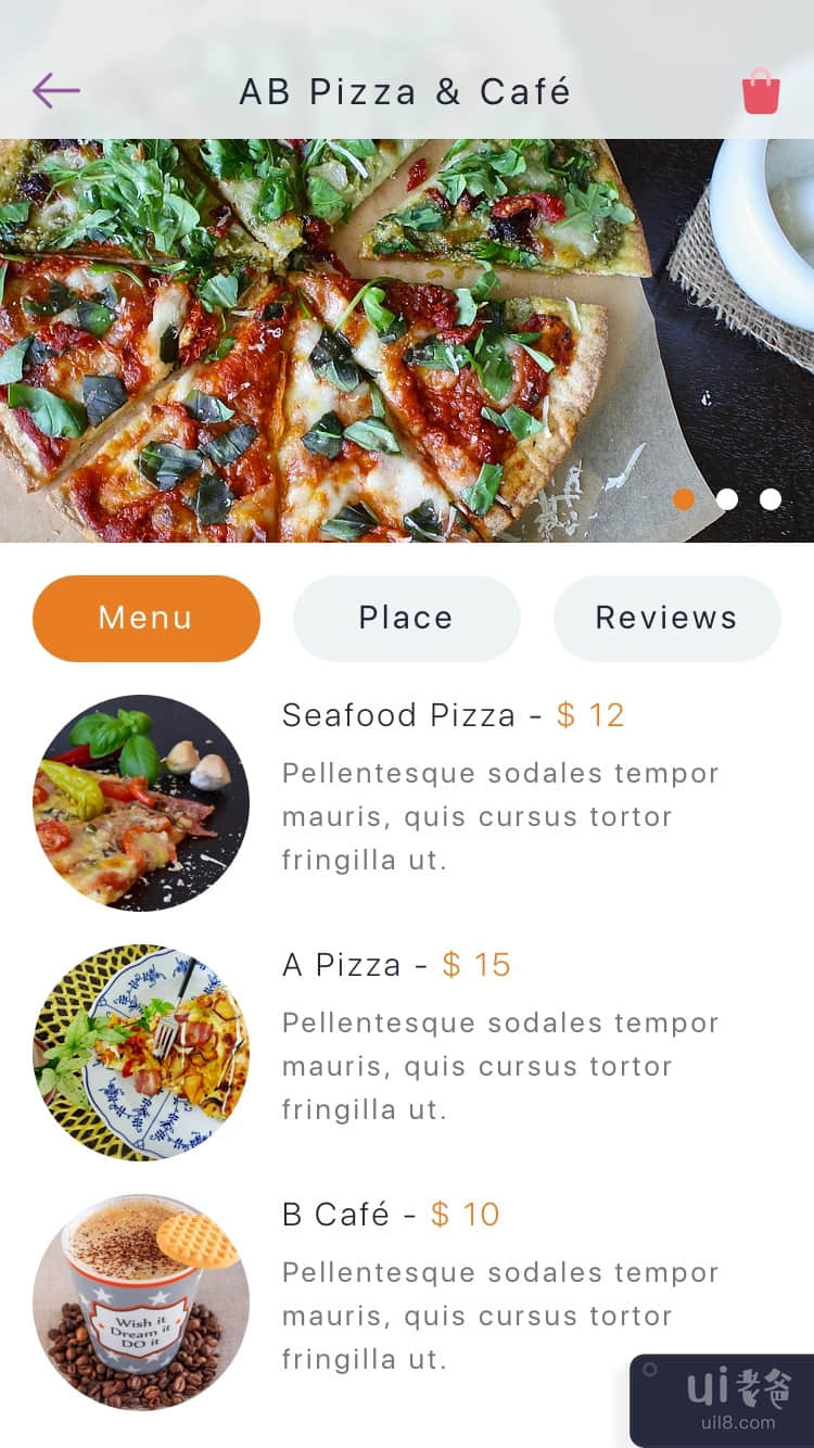 Foodnow - Sketch 移动 UI 套件(Foodnow - Sketch Mobile UI Kit)插图1