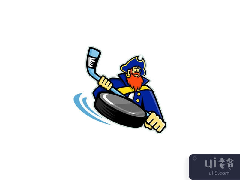 Swashbuckler 冰球运动吉祥物
