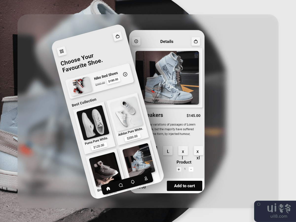 鞋类电商App(Shoe E-commerce App)插图1