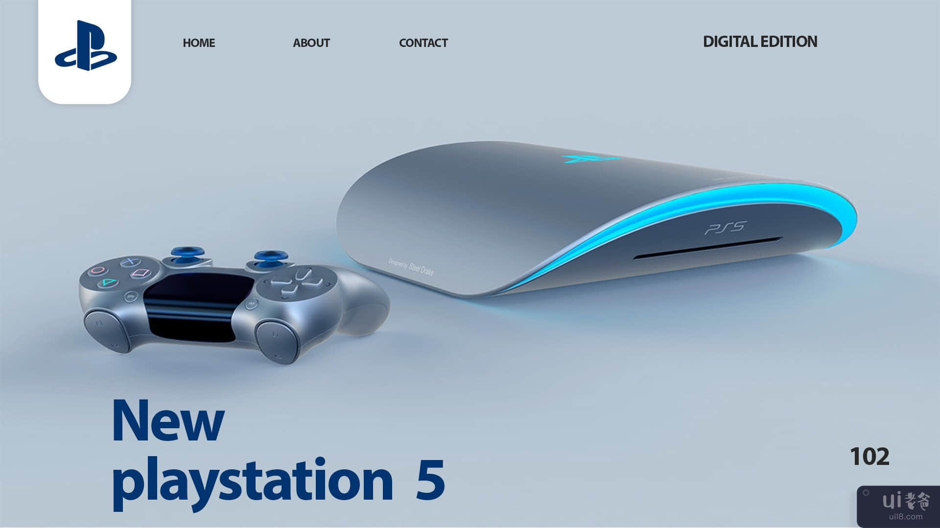 新 Playstation 网站(New Playstation Web)插图
