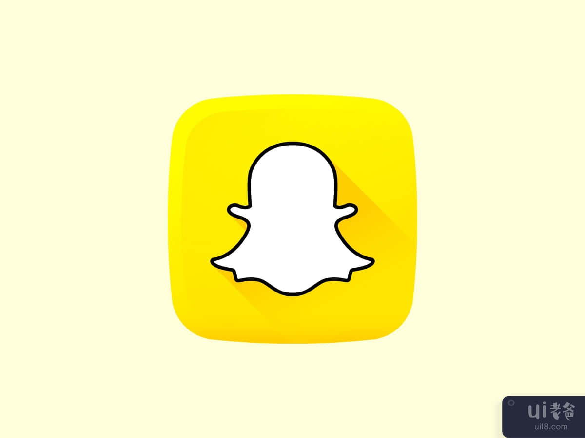 Snapchat 徽标(Snapchat Logo)插图