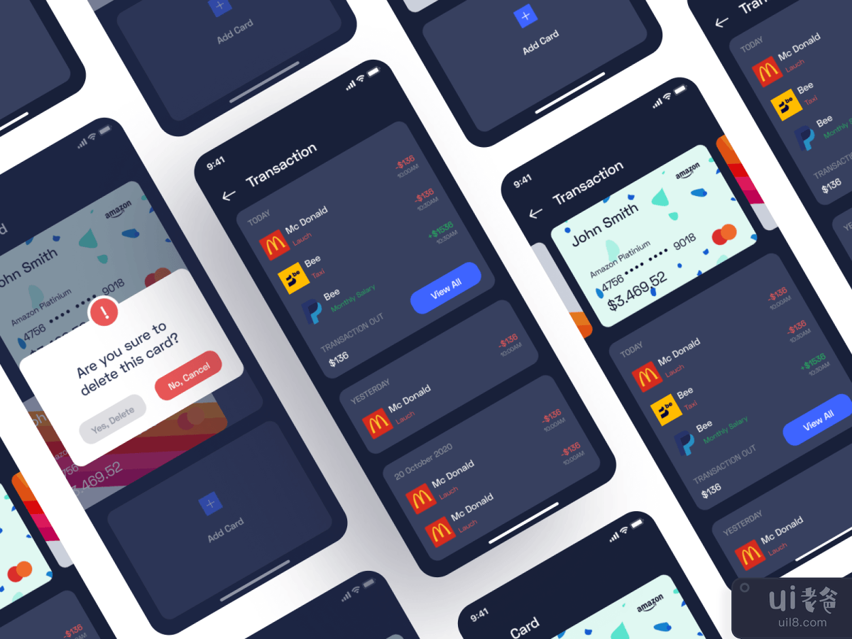 DreamWallet - 卡片设计(DreamWallet - Card Design)插图