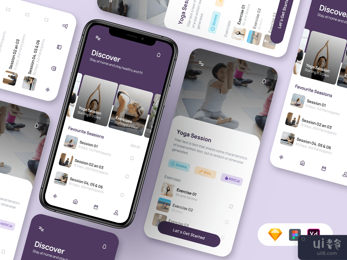 Fitness App UI