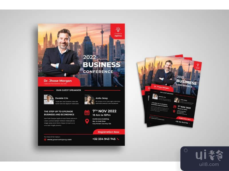 Flyer Template Business Conference