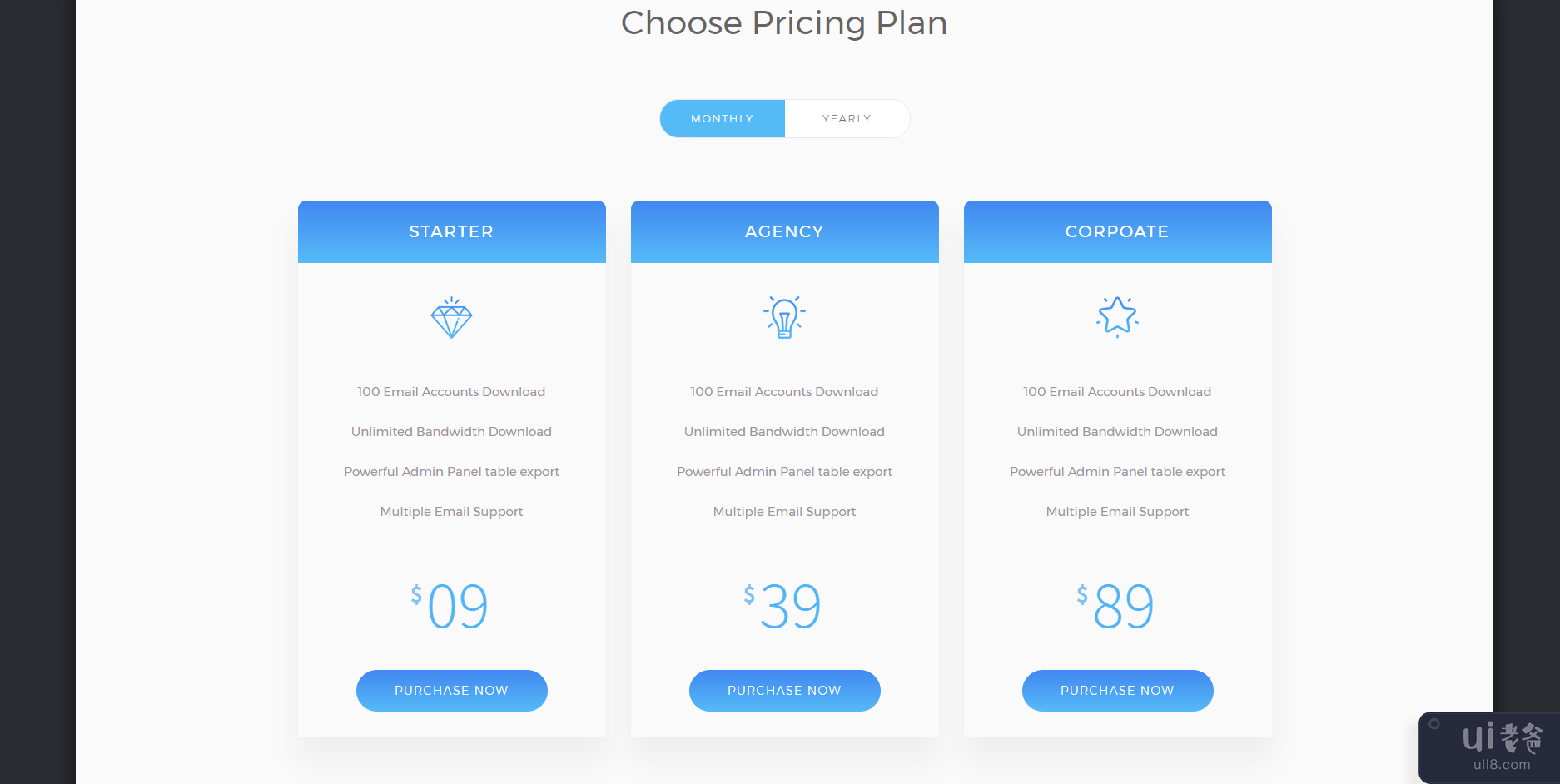 10 引导定价计划表(10 Bootstrap Pricing Plan Table)插图3