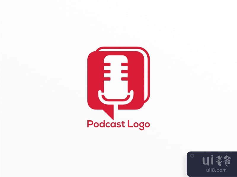 Red Podcast Logo