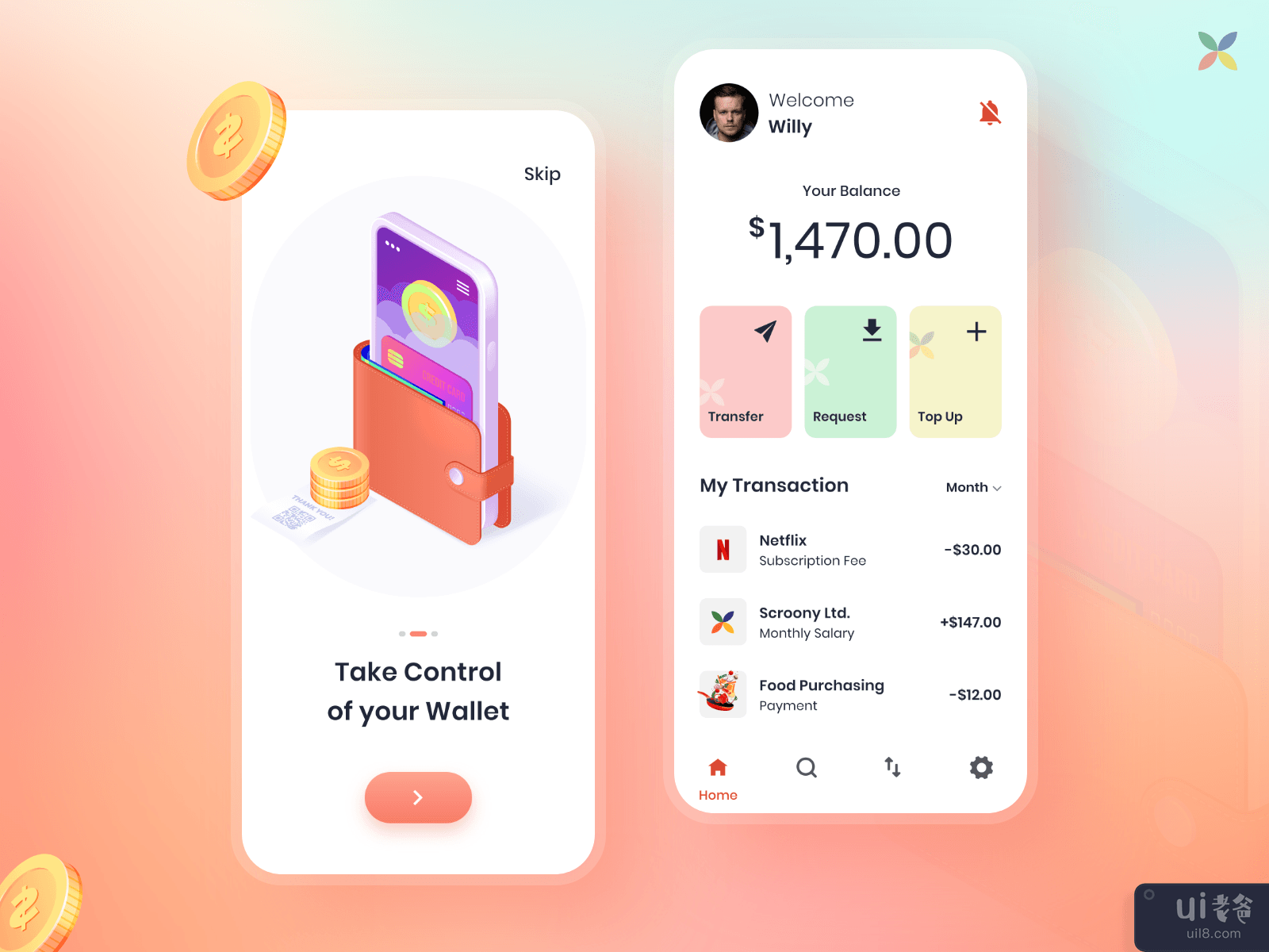 钱包应用挑战(Wallet App Challenge)插图