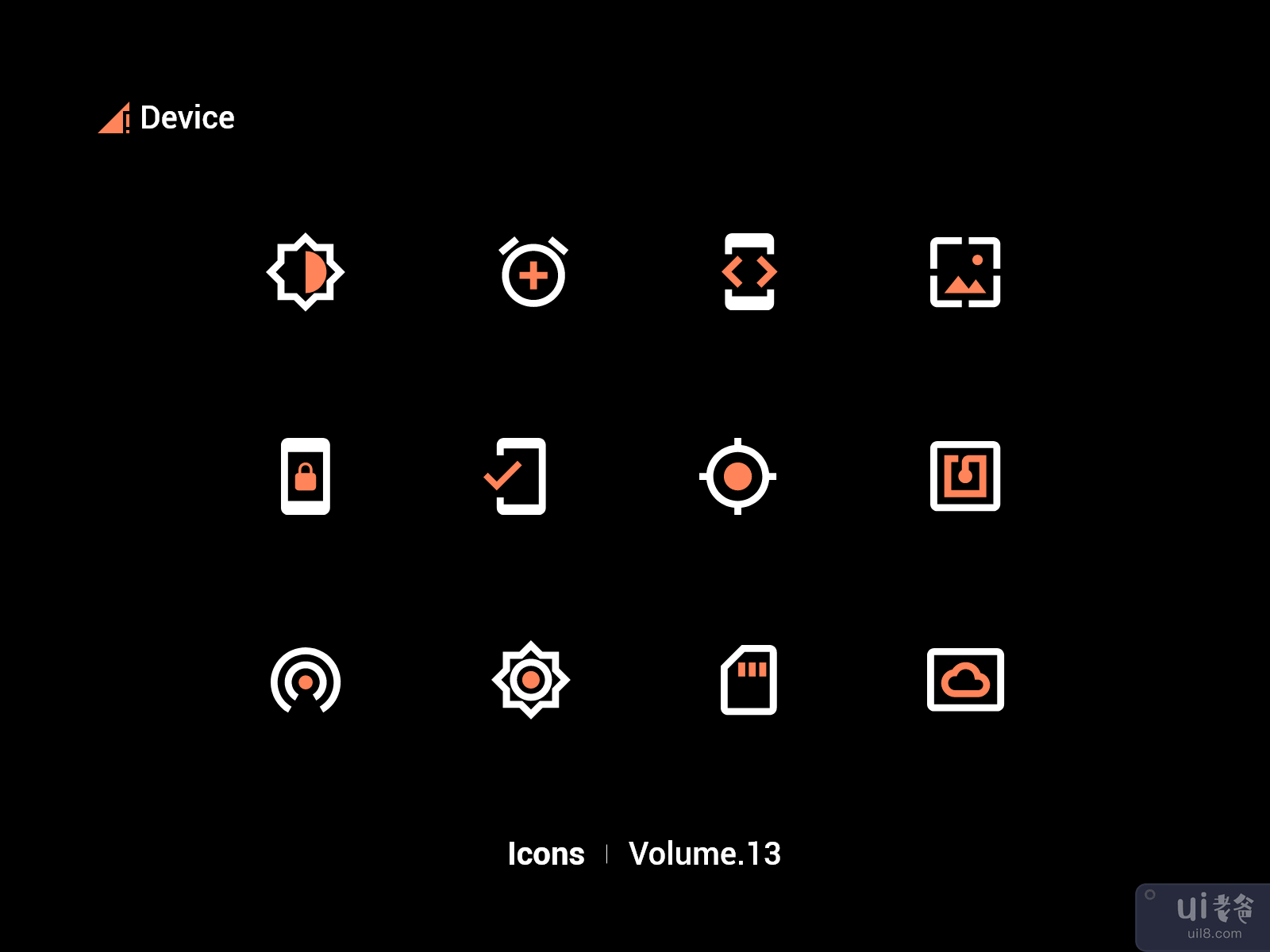 设备图标 Vol.13(Device Icons Vol.13)插图