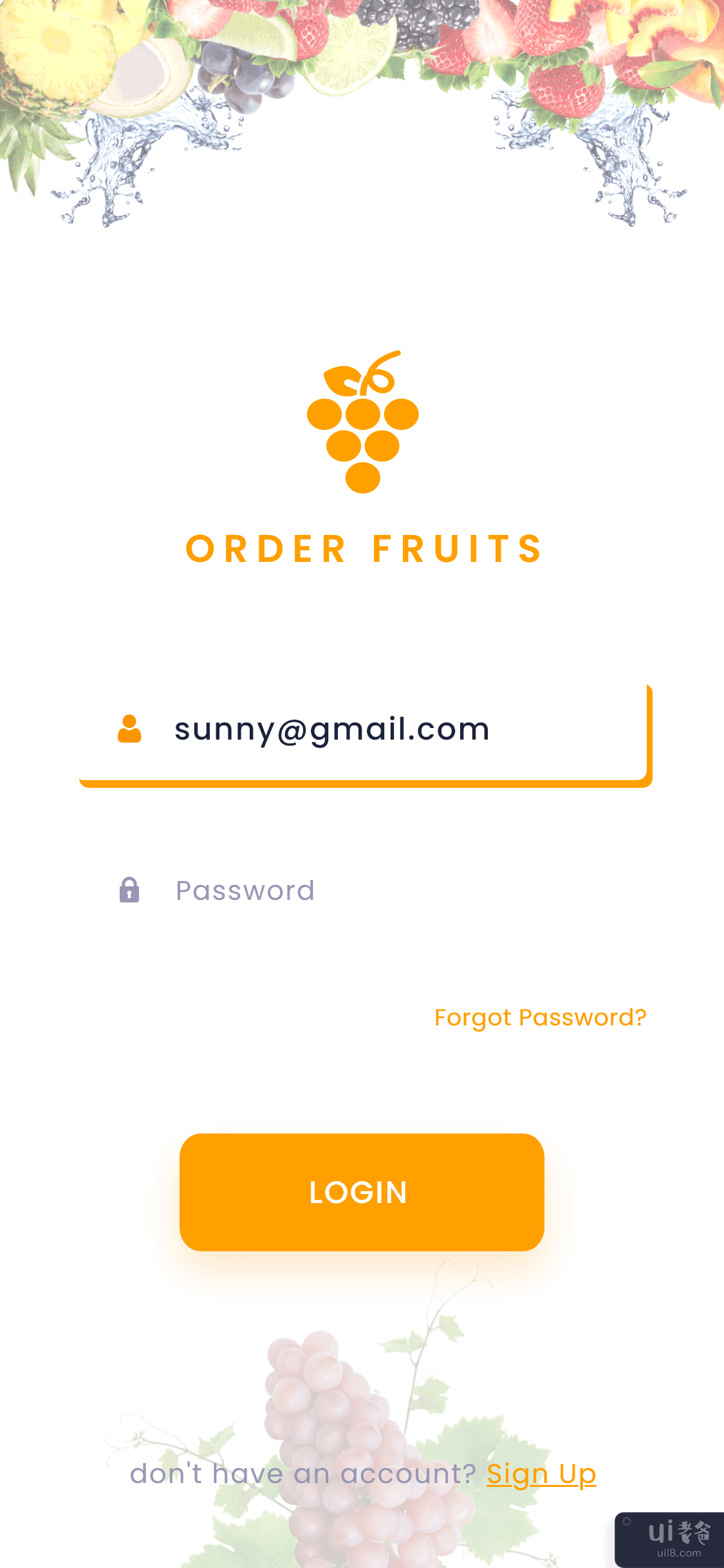 水果应用程序 UI 套件(Fruit App UI Kits)插图6