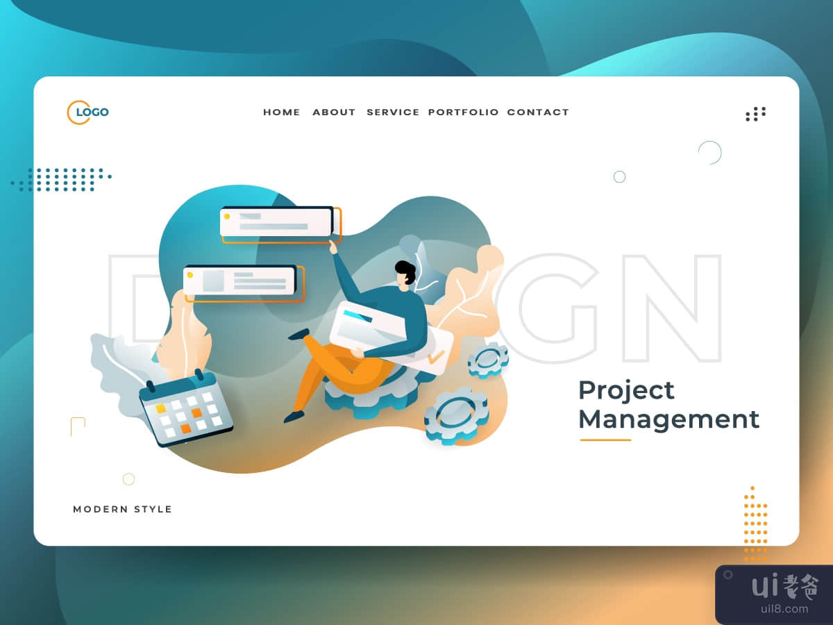 Landing Page Project Management