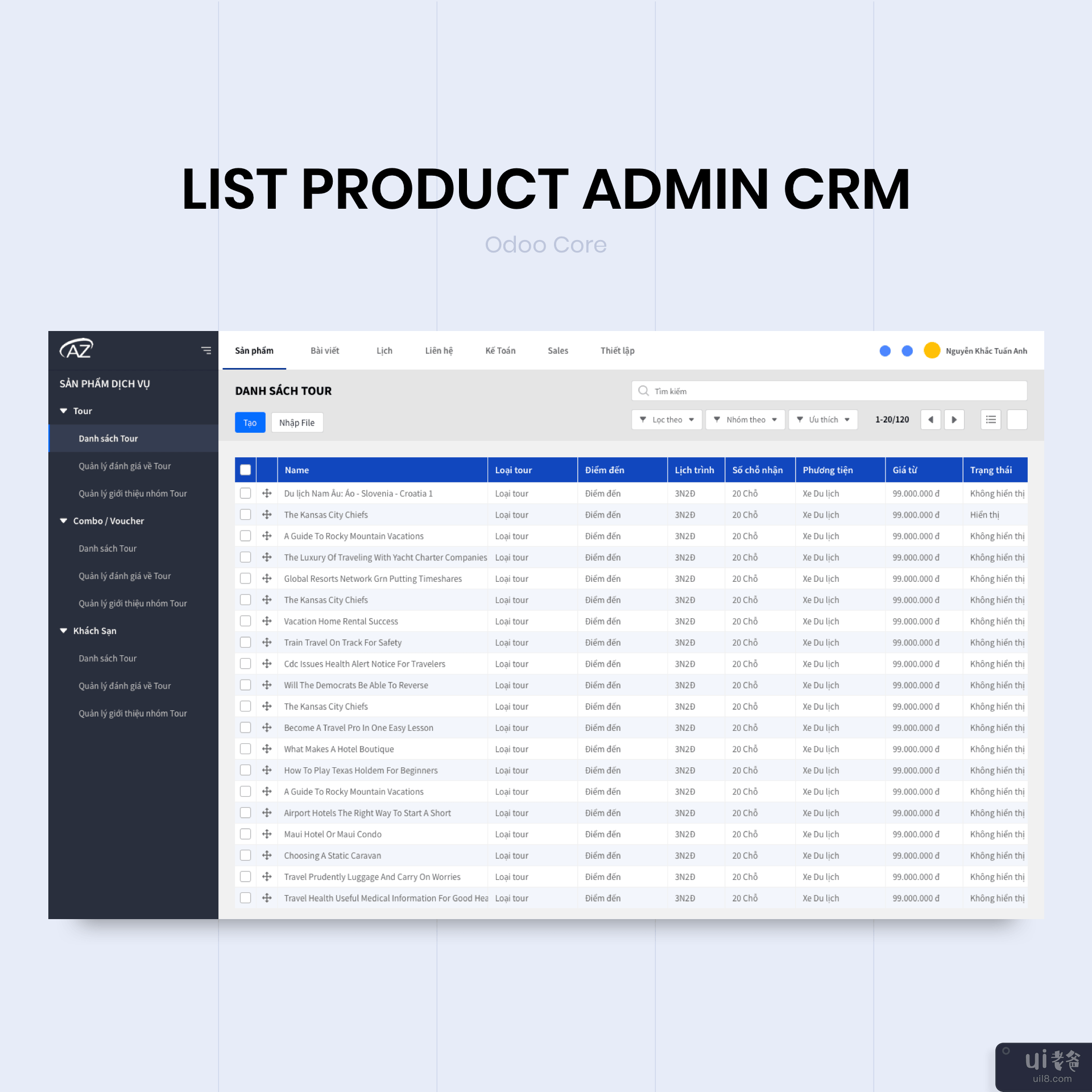 CRM 管理员列表产品(CRM Admin List Product)插图1