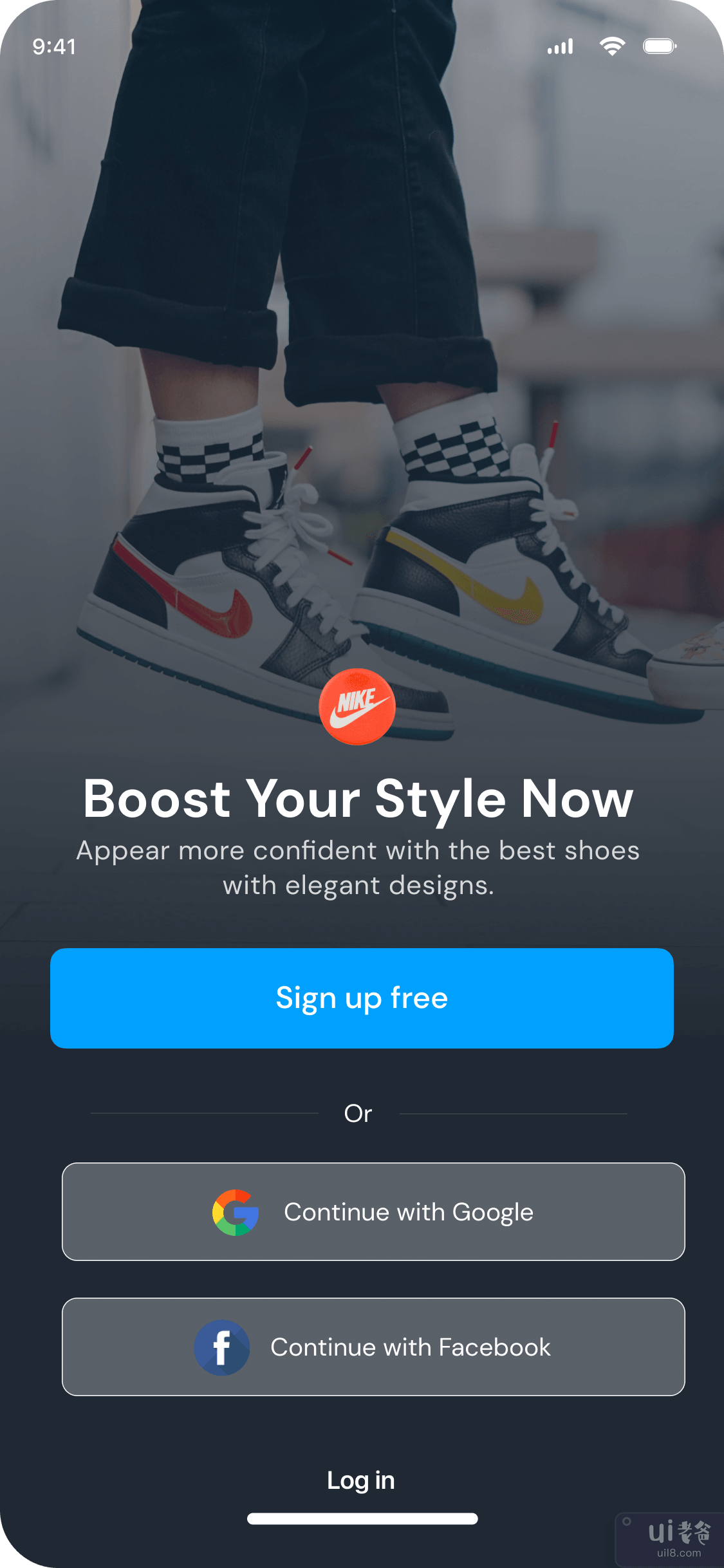 耐克鞋类电商(Nike Shoes E-commerce Shop)插图