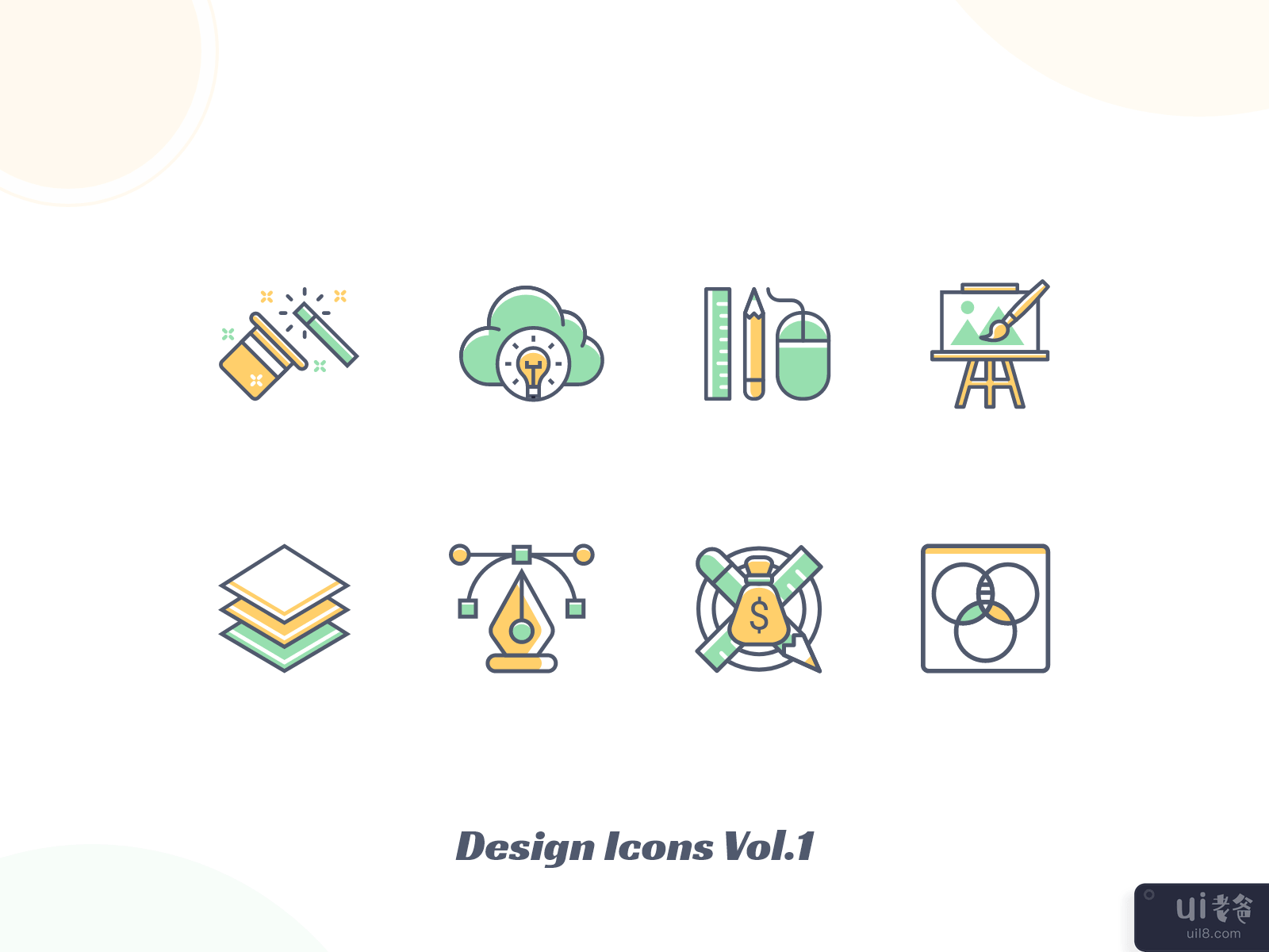 设计图标 Vol.1(Design Icons Vol.1)插图
