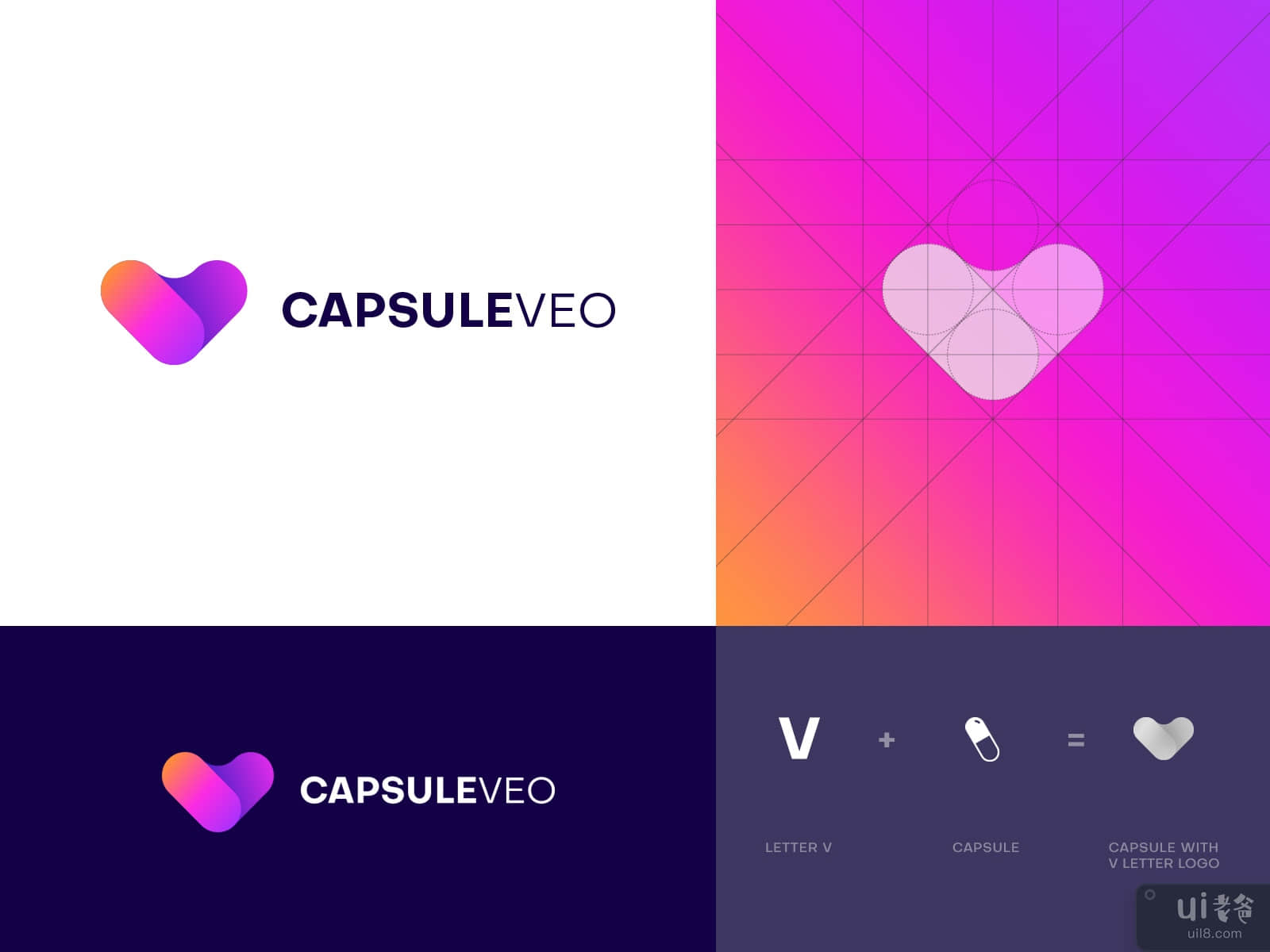 CapsuleVeo - Logo Design