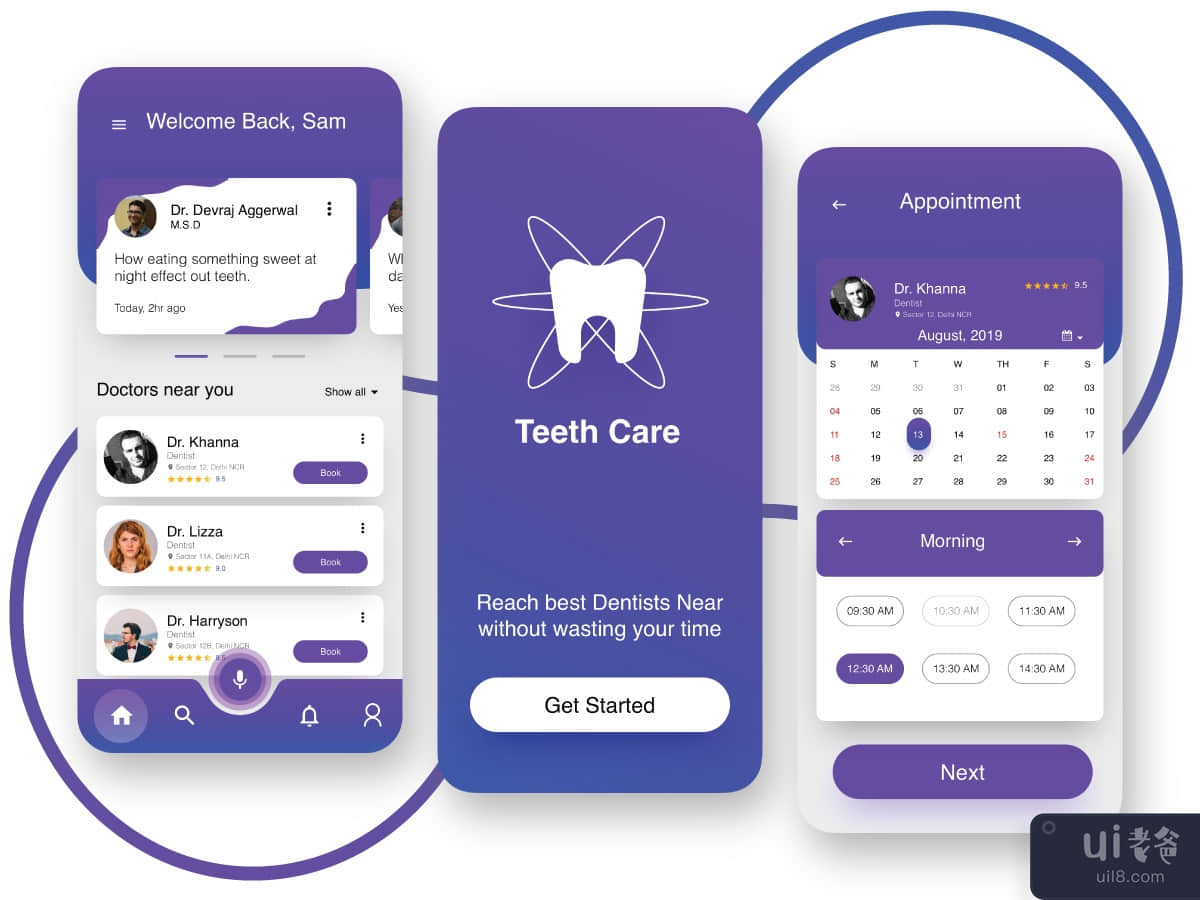Dentist App Concept