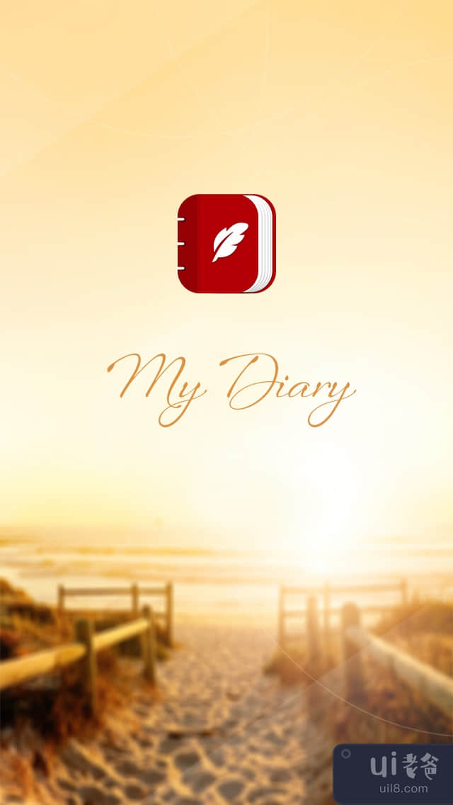 我的日记 - UI 移动套件(My Diary - UI Mobile Kit)插图8