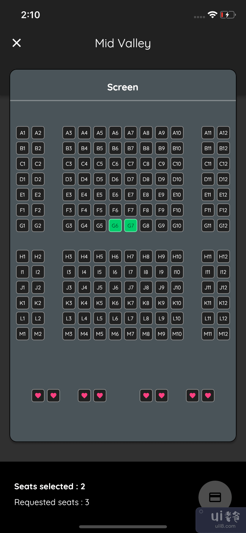 电影院订票 Flutter App (Android & IOS)(Cinema Booking Ticket Flutter App (Android & IOS))插图8