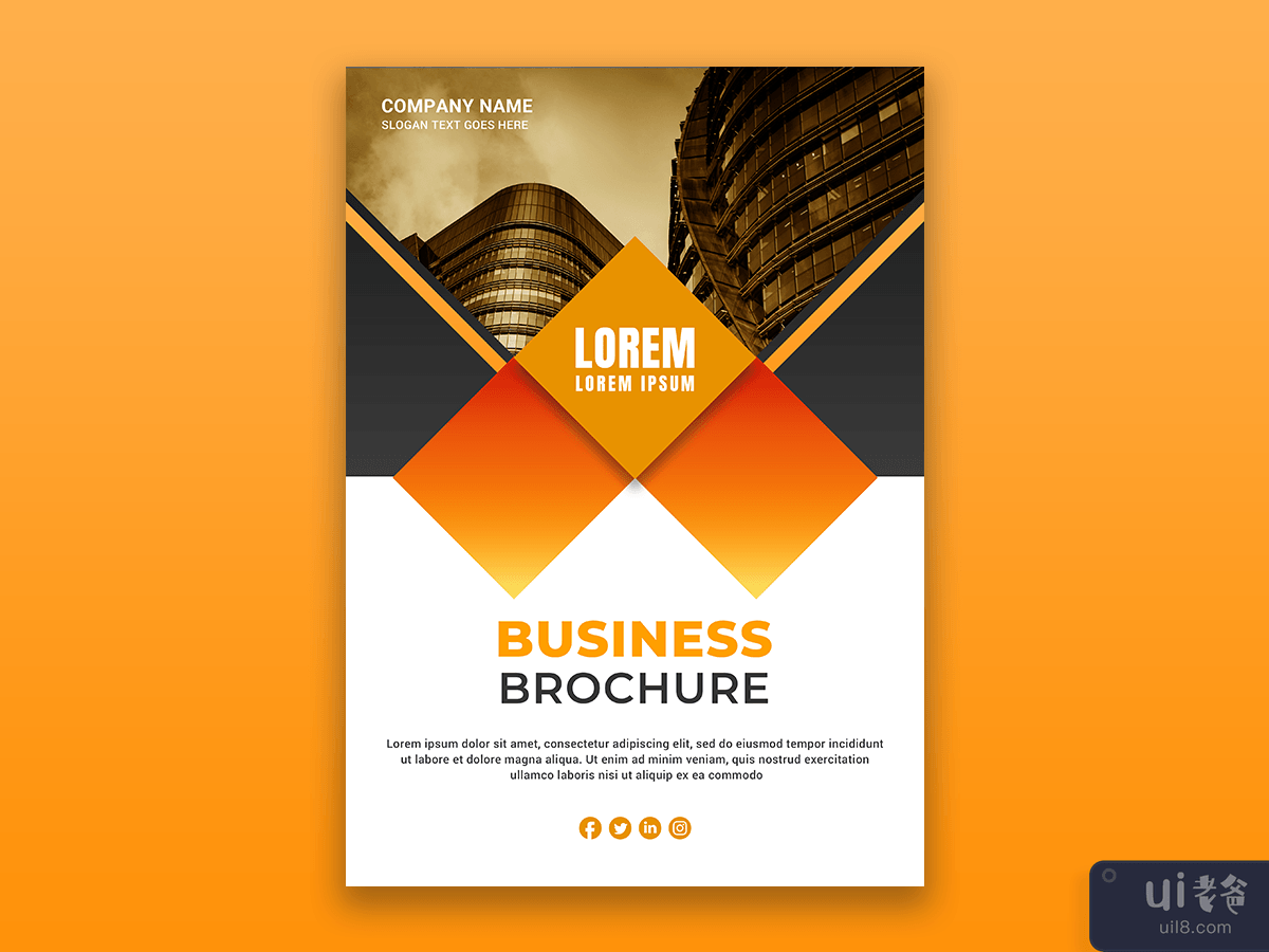Business Brochure flyer 