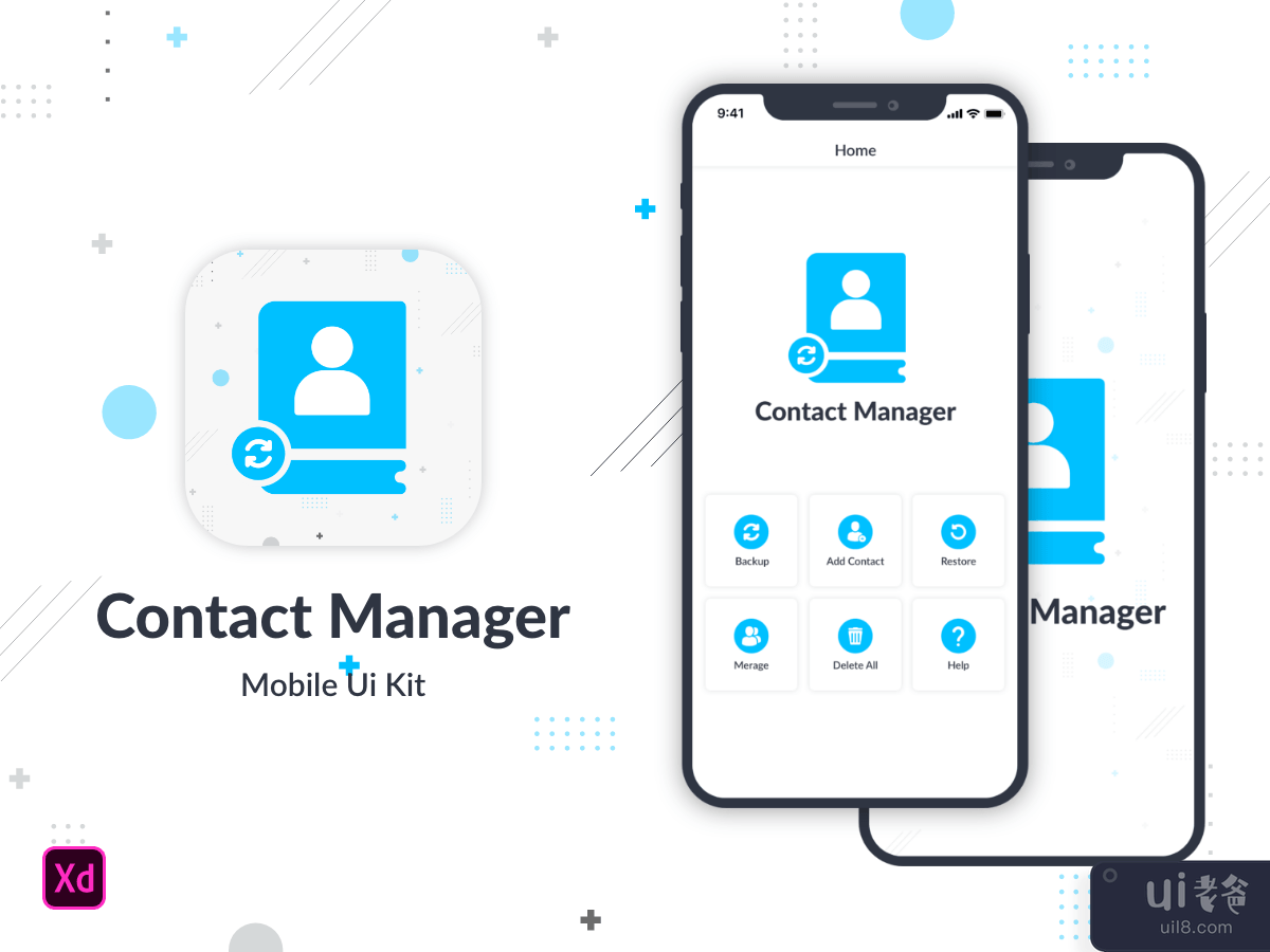 Contact Manger Mobile App UI