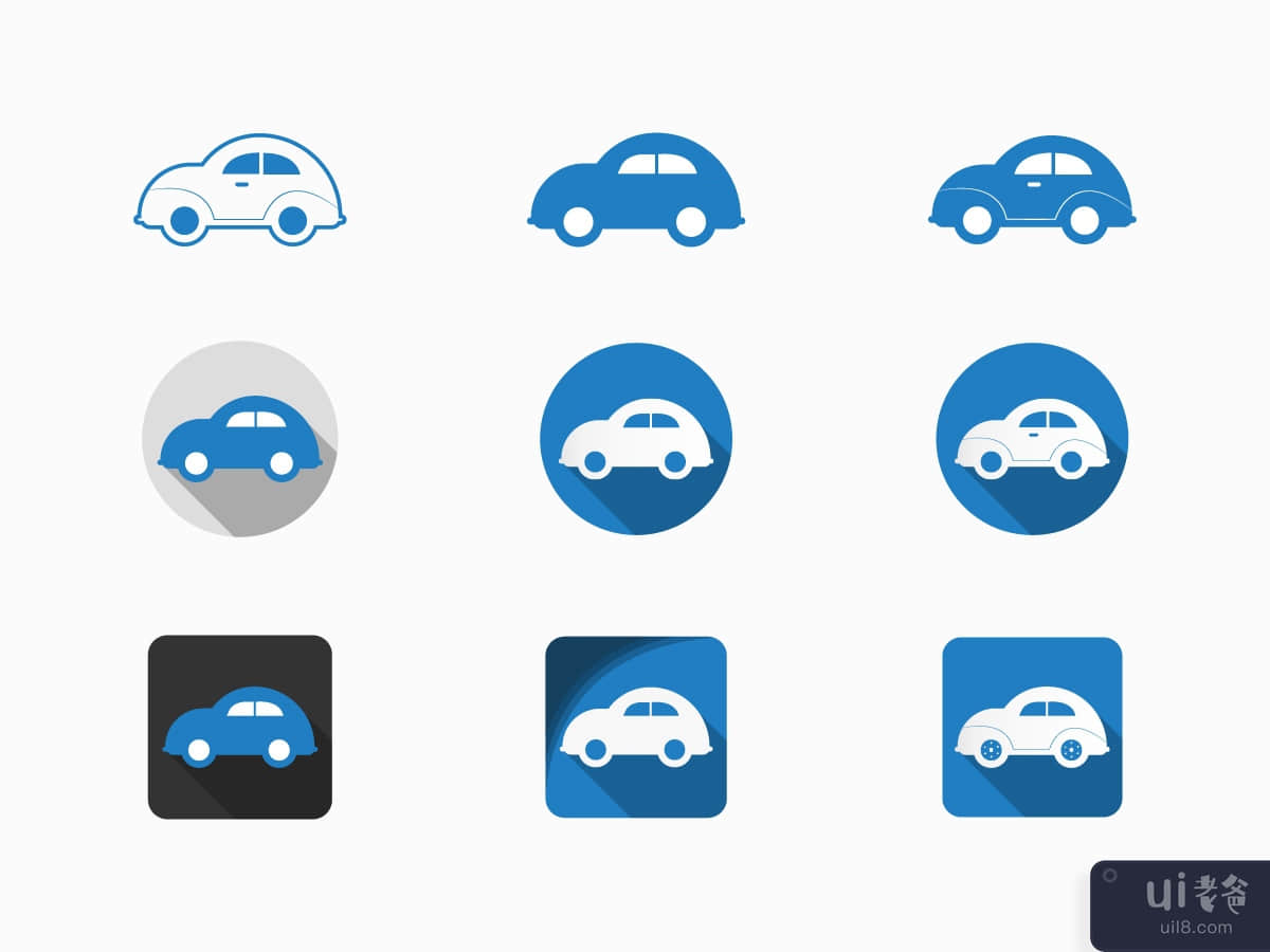Car Icon set