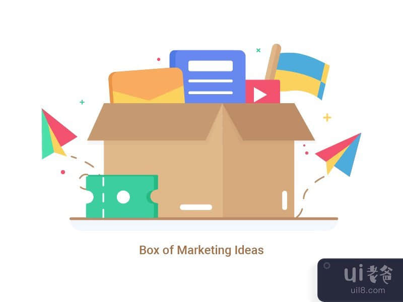 Box of Marketing Ideas