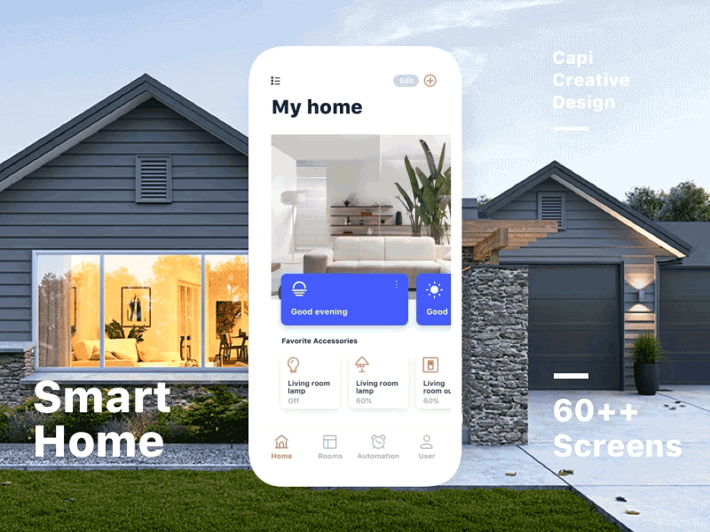 Cahome Smart Home UI Kit