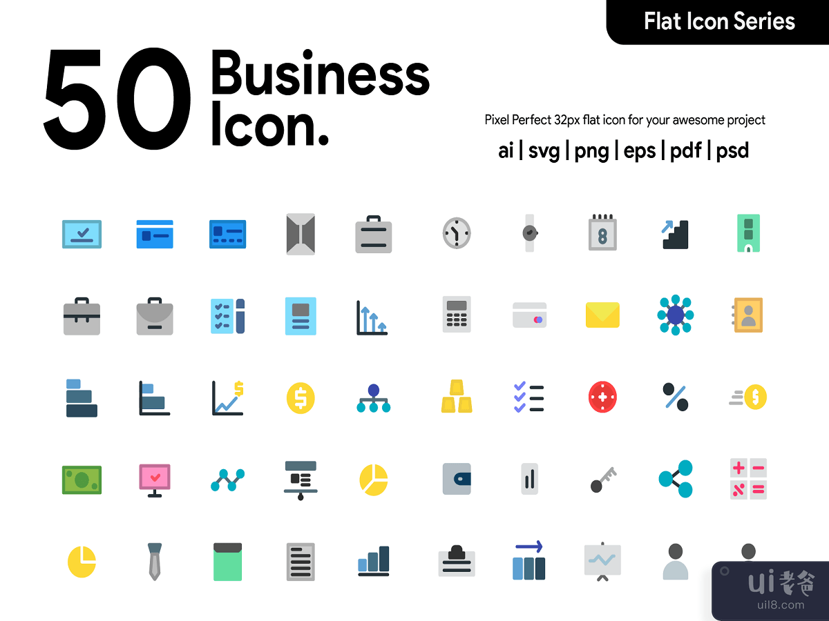 50 Business Icon