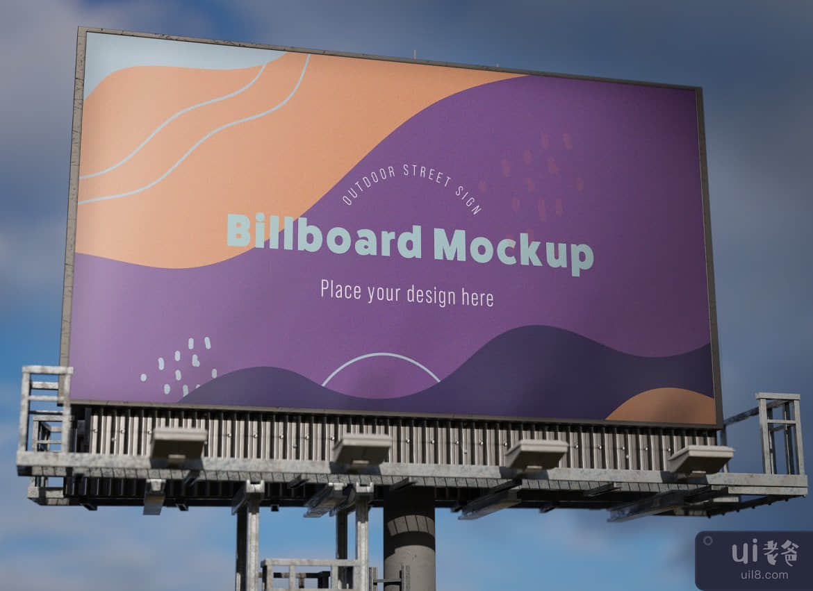 广告牌样机(Billboard Mockup)插图4