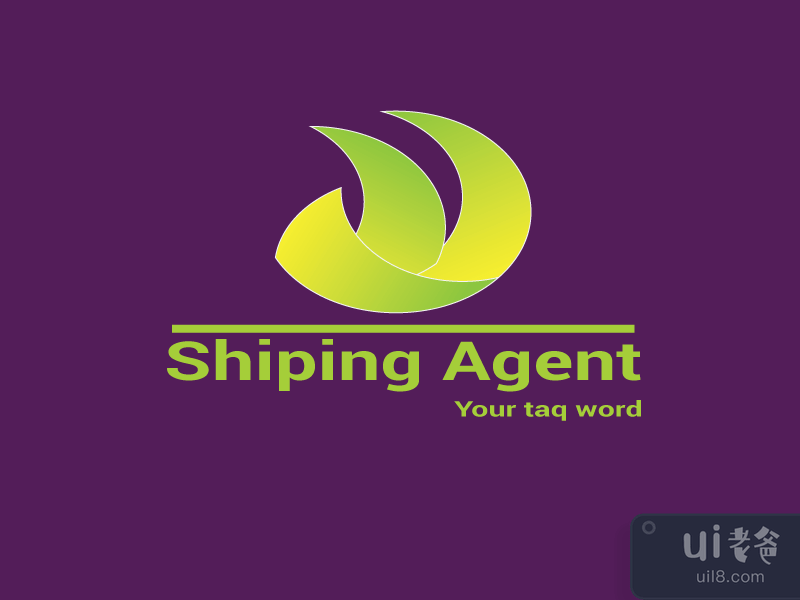 创意旅游航运标志模板(Creative Travel shipping Logo Template)插图3