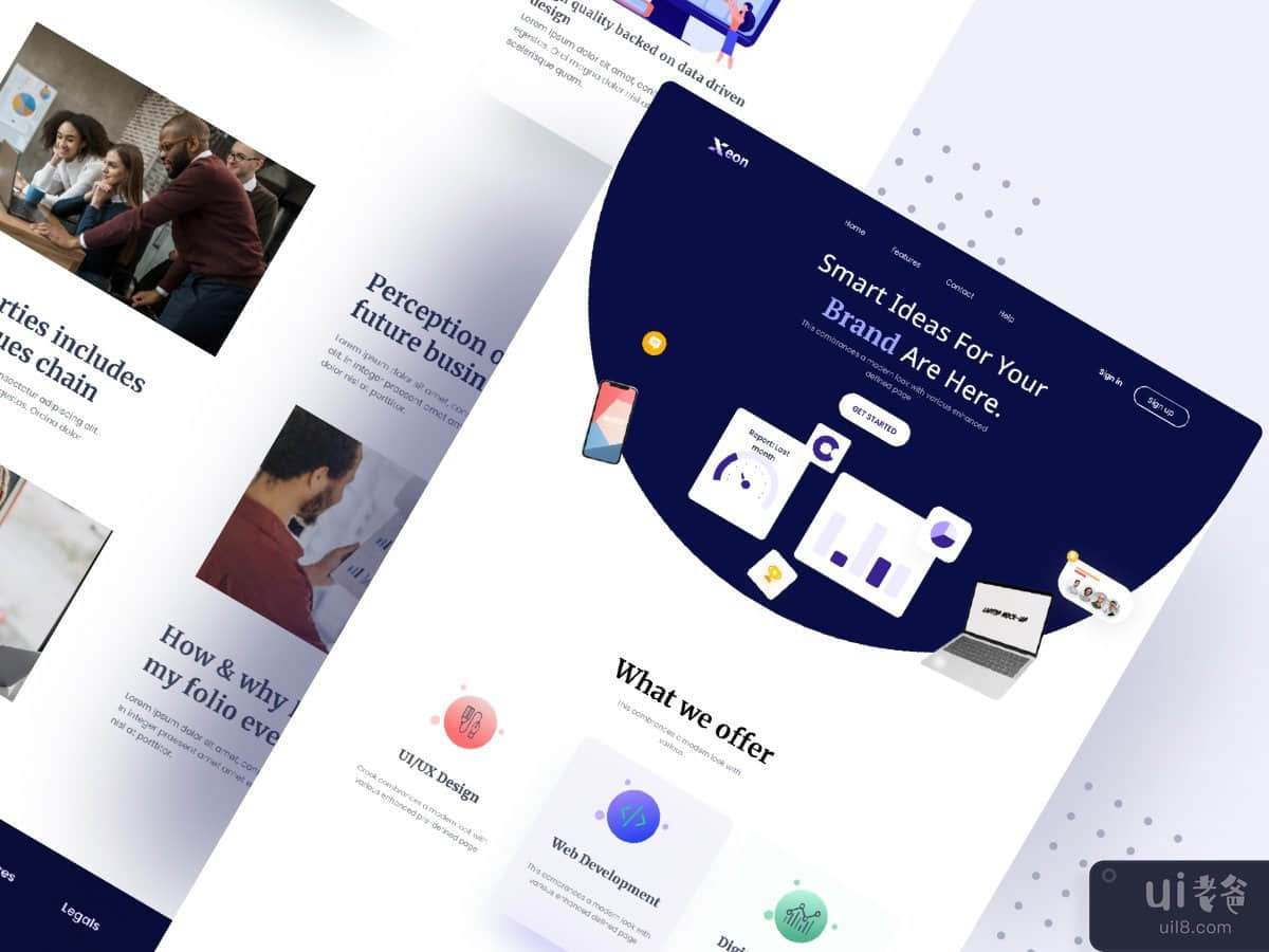 Creative Agency  - Landing Page 