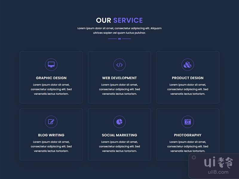 Business Website Service Page Template