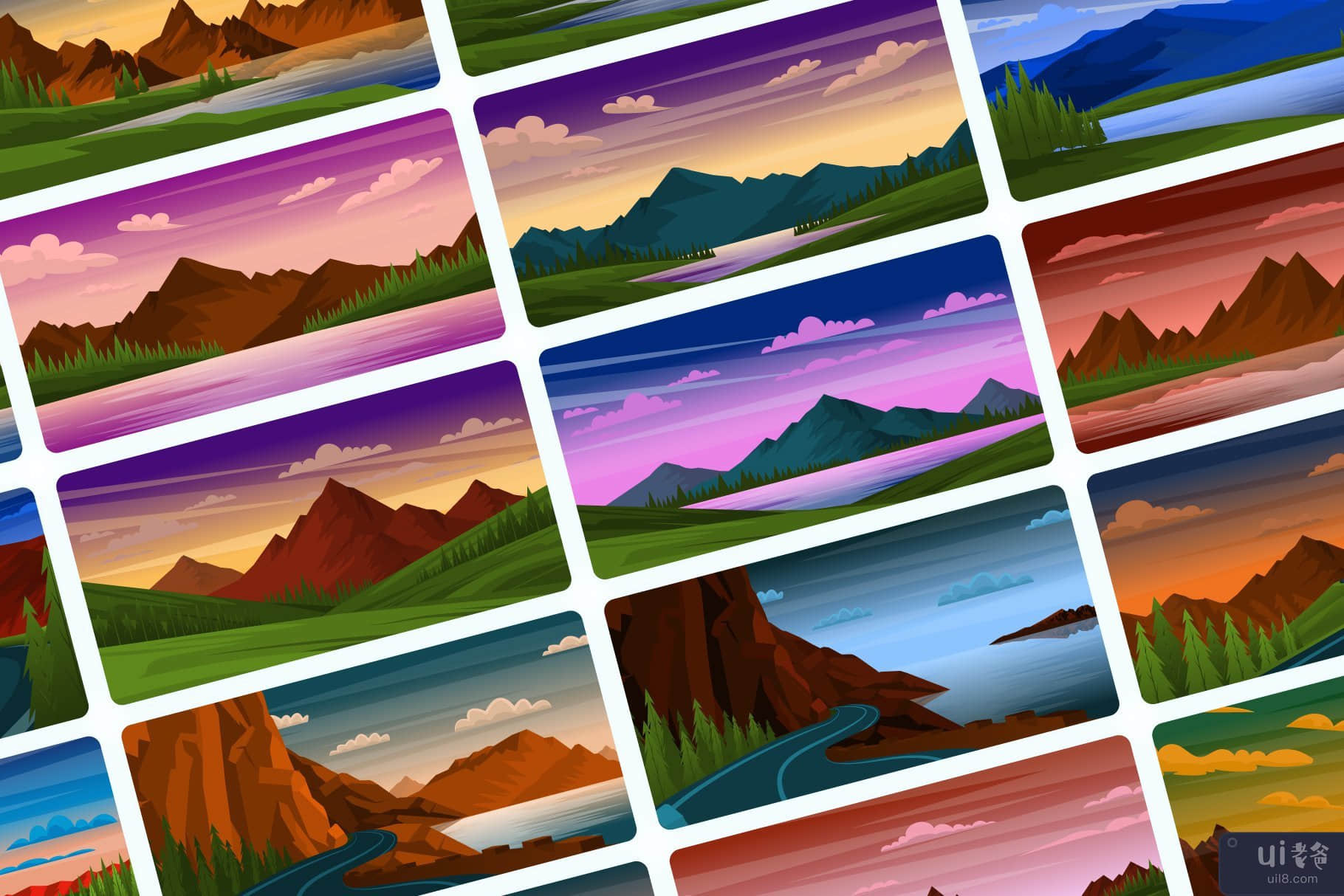 250个美丽的山背景(250 Beautiful Mountain Backgrounds)插图11