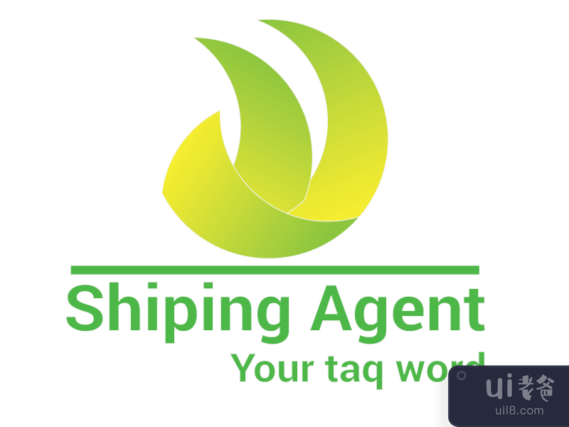 Creative Travel shipping Logo Template