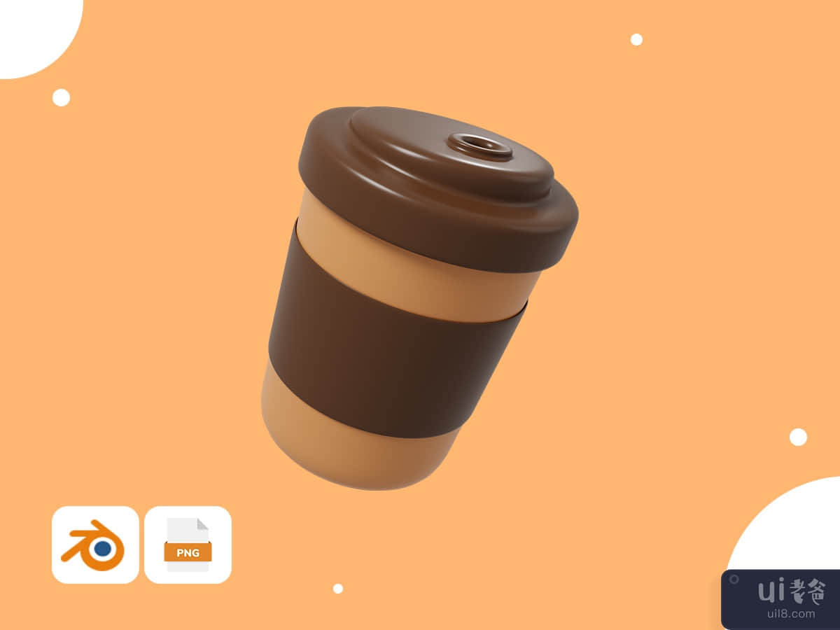 Coffee Cup - Fast Food 3D Pack