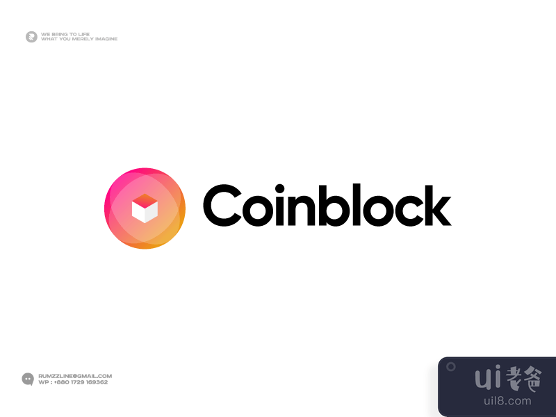 Blockchain Technology Logo - Crypto Exchange - Cryptocurrency Logo