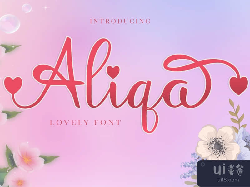 Aliqa - Lovely Font