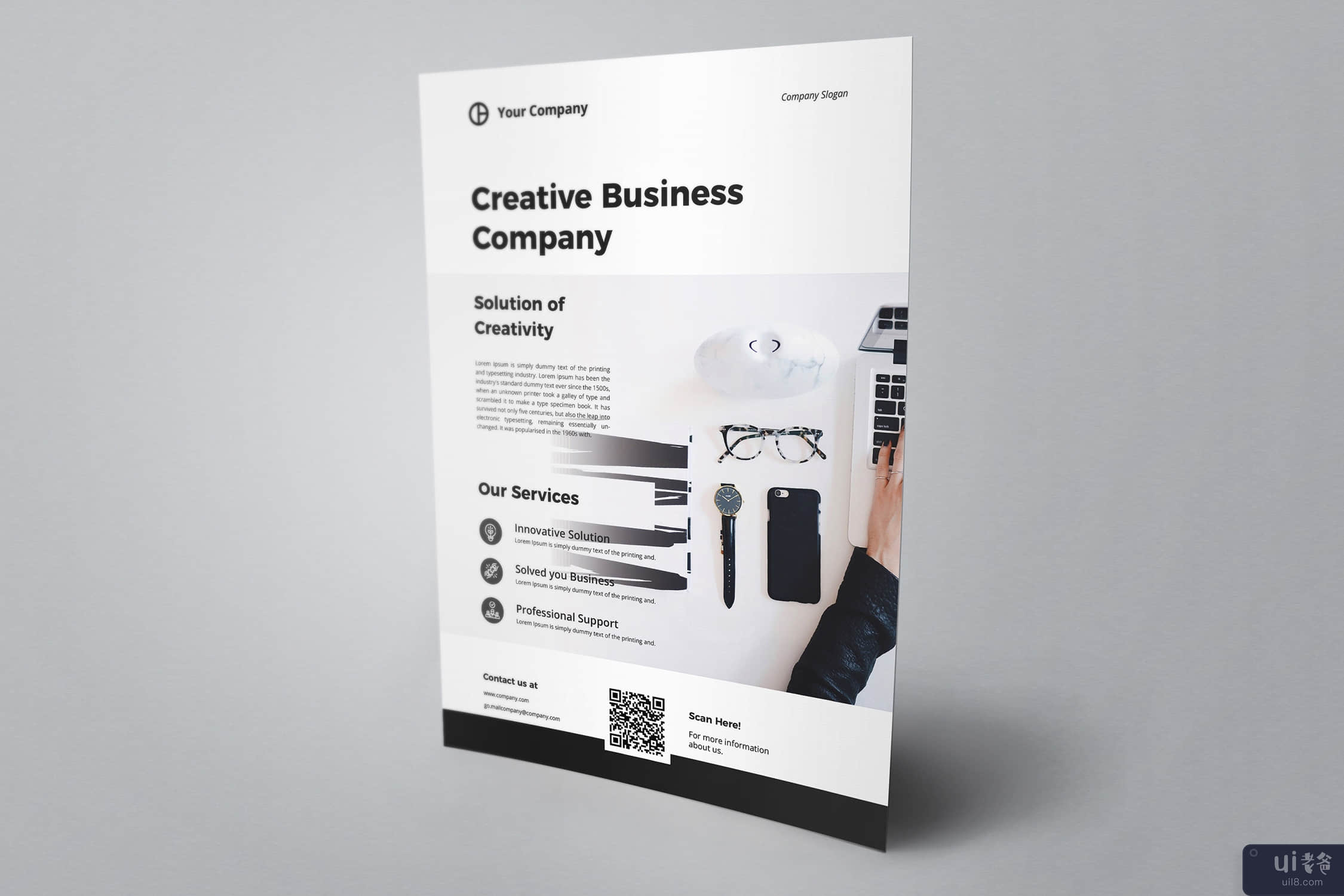 创意商业传单(Creative Business Flyer)插图2
