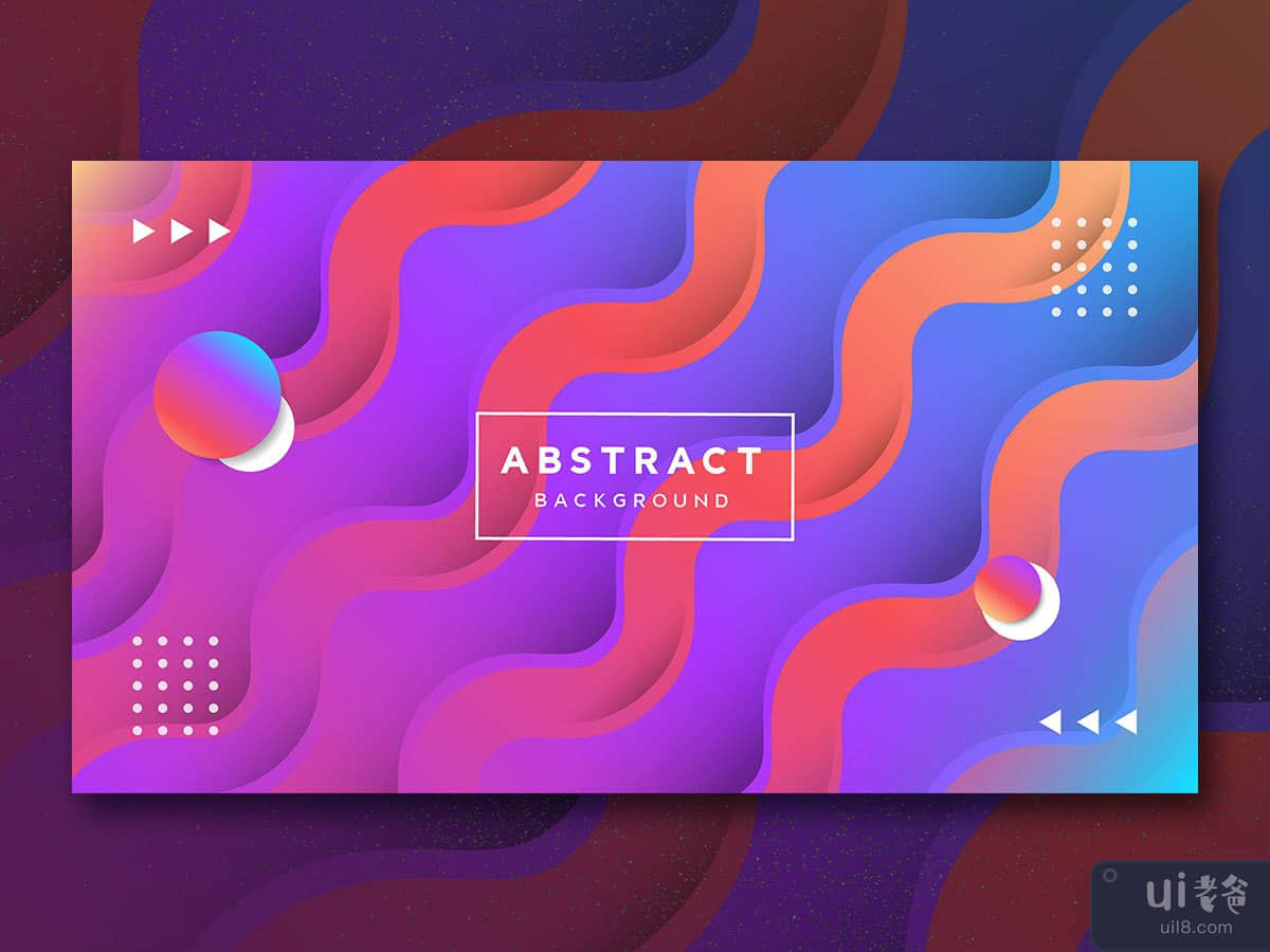 Abstract Gradient Background Design