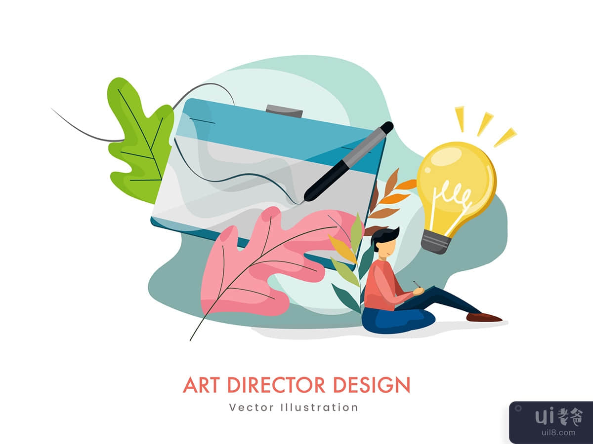 Art Director Design Vector Illustration