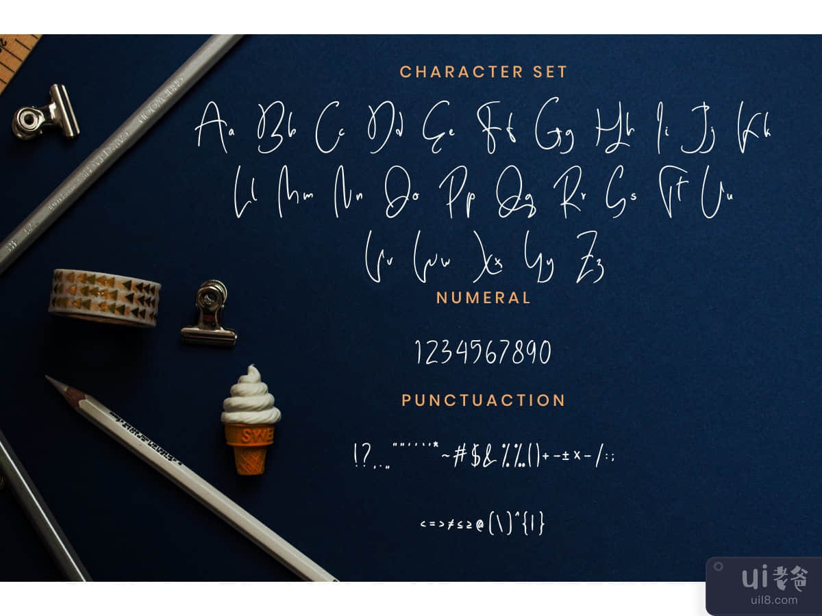 Batley 优雅的手写字体(Batley Elegant Handwritten Font)插图3