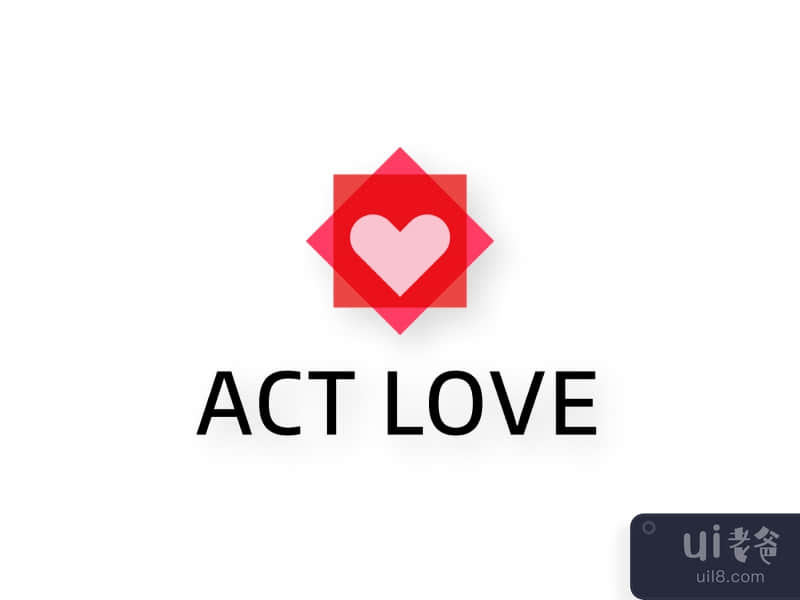 ACT Love Logo Design