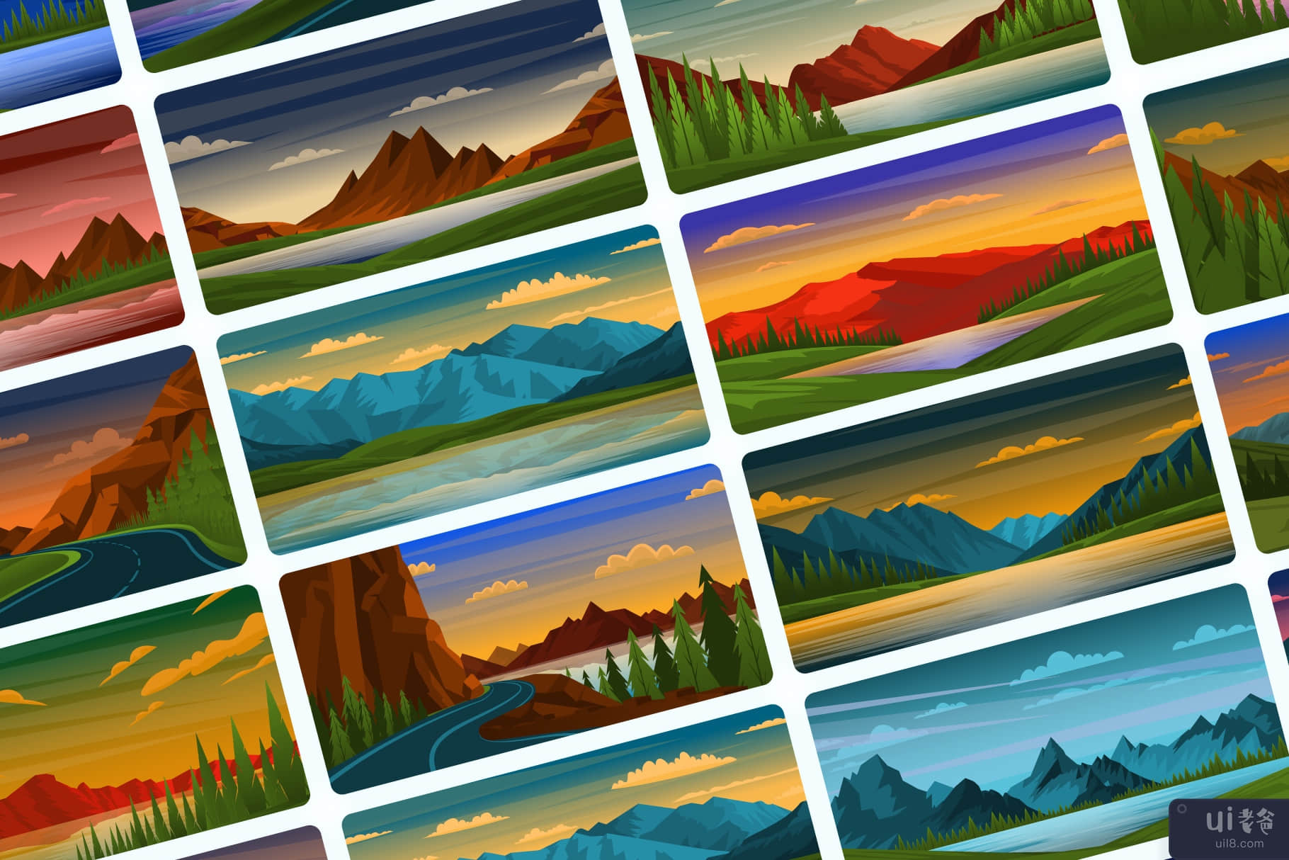 250个美丽的山背景(250 Beautiful Mountain Backgrounds)插图10