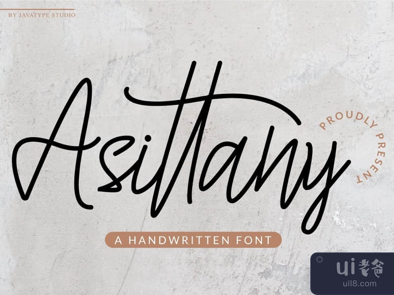 Asitany - A Handwritten Font